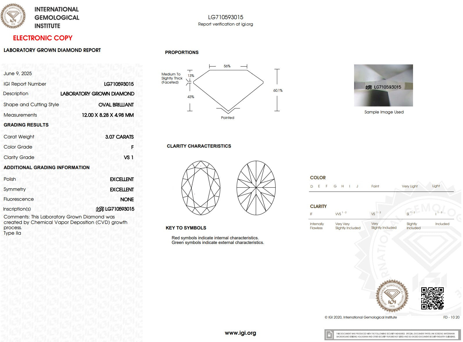 3.07ct F-VS1 Oval Lab Diamond Daisy