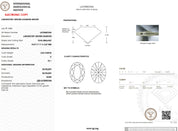 2.02ct D-VS1 Oval Lab Diamond Alice