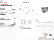 2.01 Carat D-VVS2 Oval Lab Grown Diamond - IGI (#121966)