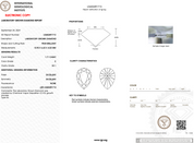 1.71 Carat E-VS1 Pear Lab Grown Diamond - IGI (#121971)