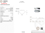 1.51 Carat D-VVS2 Emerald Lab Grown Diamond - IGI (#121997)