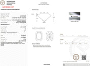 3.05ct D-VS1 Radiant Lab Diamond Rei