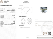 3.01 Carat D-VS1 Oval Lab Grown Diamond - IGI (#122201)