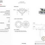 1.00 Carat D-VS1 Round Lab Grown Diamond - IGI (#122242)