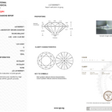 1.23 Carat D-VVS2 Round Lab Grown Diamond - IGI (#122244)