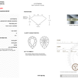 1.02 Carat D-VS1 Pear Lab Grown Diamond - IGI (#122252)