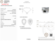 2.53 Carat F-VVS2 Pear Lab Grown Diamond - IGI (#122582)
