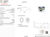 1.50ct D-VS1 Pear Lab Diamond Rei