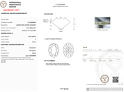 3.05 Carat E-VVS2 Oval Lab Grown Diamond - IGI (#122628)