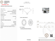 2.55 Carat D-VS1 Oval Lab Grown Diamond - IGI (#122629)
