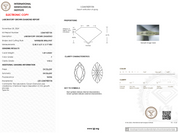 1.59 Carat F-VVS2 Marquise Lab Grown Diamond - IGI (#122650)