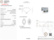 2.59 Carat F-VVS2 Marquise Lab Grown Diamond - IGI (#122651)