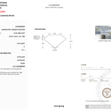 1.00 Carat D-VS1 Oval Lab Grown Diamond - IGI (#122665)