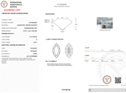 3.10 Carat D-VVS2 Marquise Lab Grown Diamond - IGI (#122832)