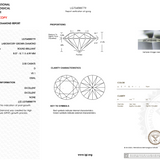 2.00ct D-VS1 Round Lab Diamond Juliette
