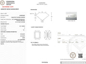5.01ct E-VS1 Radiant Lab Diamond Alice