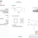 5.01ct E-VS1 Radiant Lab Diamond Alice
