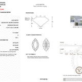 1.73ct D-VVS1 Marquise Lab Diamond Nova