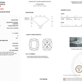 1.11 Carat D-VS1 Elongated Cushion Lab Grown Diamond - IGI (#123130)