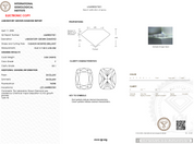 3.08 Carat F-VS1 Elongated Cushion Lab Grown Diamond - IGI (#123349)