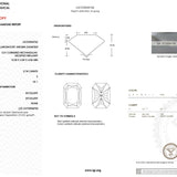 2.74ct E-VS1 Radiant Lab Diamond East West Ring