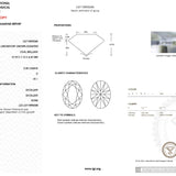 2.05ct D-VS1 Oval Lab Diamond Tanya