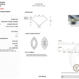 2.08ct E-VS1 Marquise Lab Diamond Tanya