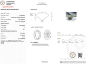 2.02ct F-VS1 Oval Lab Diamond Michelle