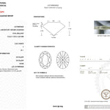 2.02ct F-VS1 Oval Lab Diamond Michelle