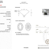 2.06ct D-VS1 Oval Lab Diamond Ariel