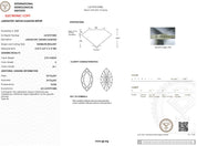 2.03ct D-VS1 Marquise Lab Diamond Nova
