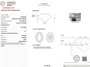 4.04ct F-VS1 Oval Lab Diamond Isabela