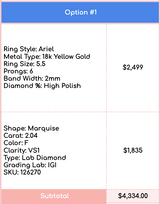 custom ring for Sehajleen (6/4/26) CAR