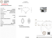 1.10ct D-VVS2 Marquise Lab Diamond Duchess