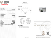2.51ct D-VVS2 Oval Lab Diamond Caraline