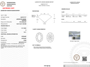 1.01ct D-VVS1 Oval Lab Diamond Nova