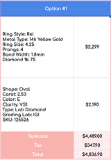 custom ring for Cavan (7/8/26) CAR