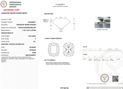 4.05ct F-VS1 Cushion Lab Diamond Kayla