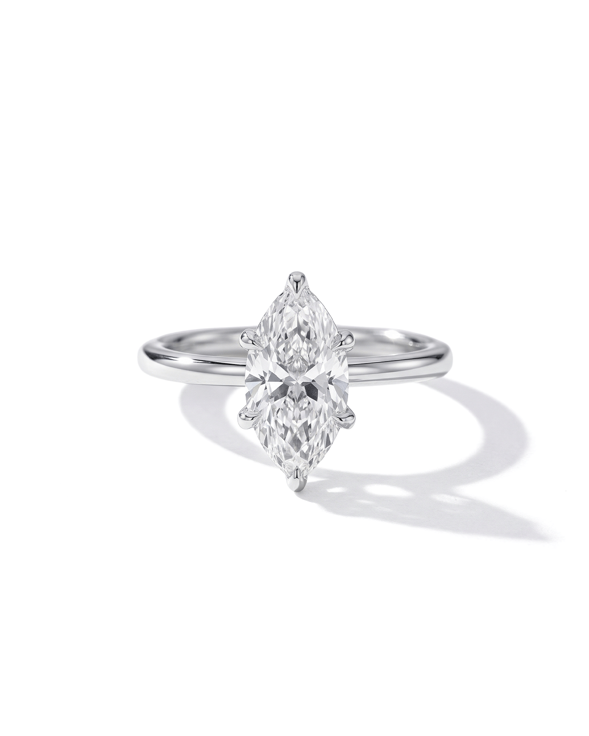 2.09ct D-VVS1 Marquise Lab Diamond Leah