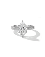 1.38ct E-VS1 Marquise Lab Diamond Margaret