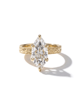 3.02ct E-VS1 Marquise Lab Diamond Kai