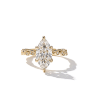 2.02ct E-VVS2 Marquise Lab Diamond Rosette