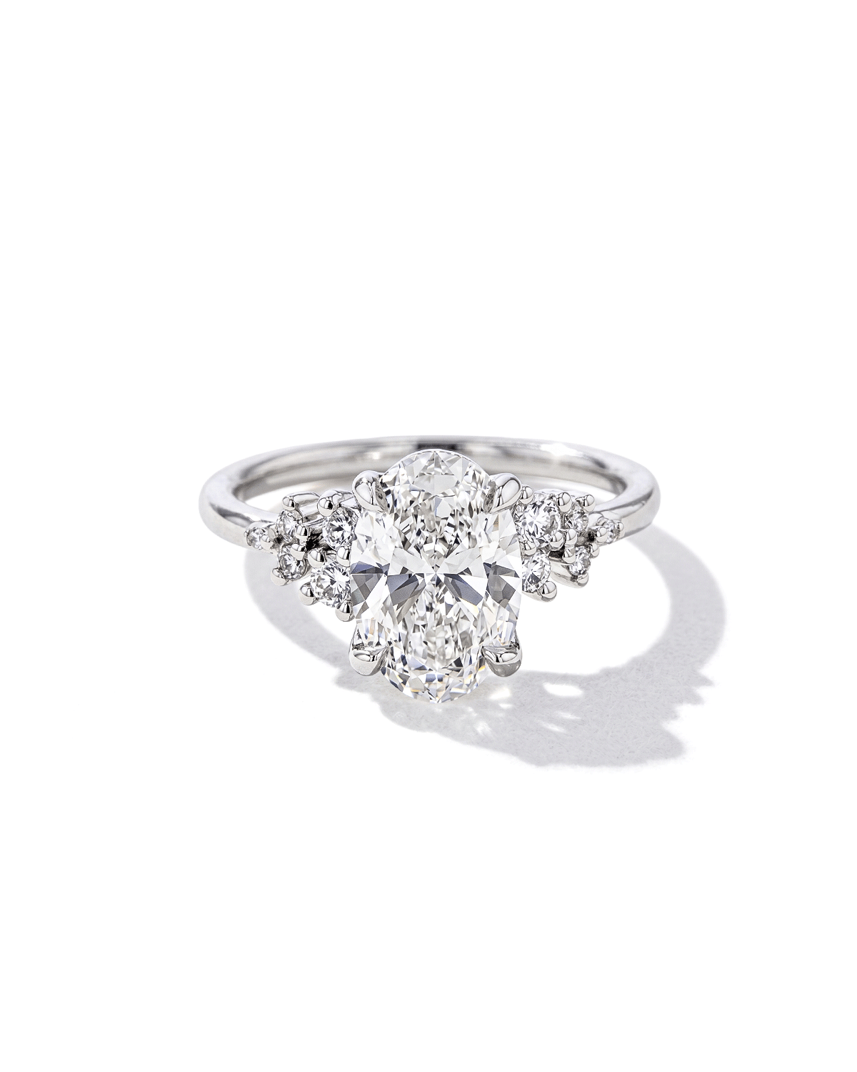 2.01ct E-VS1 Oval Lab Diamond Nova
