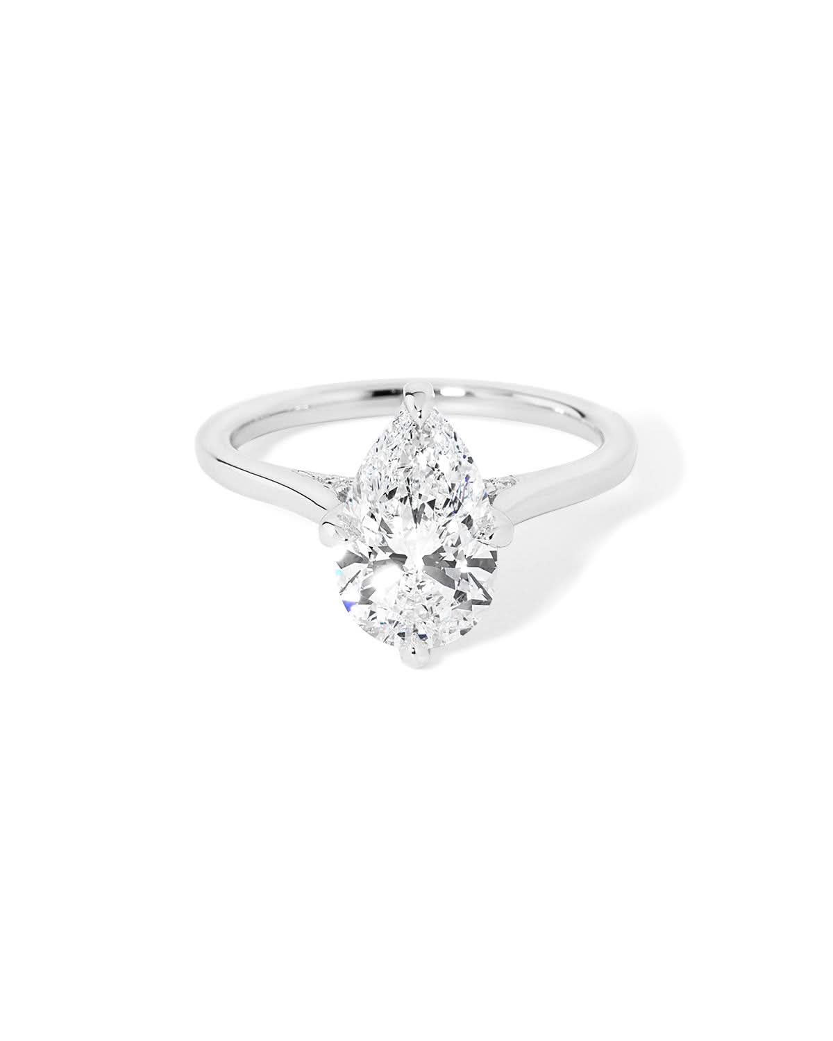Alice Pear High Polish - PBD Engagement Rings