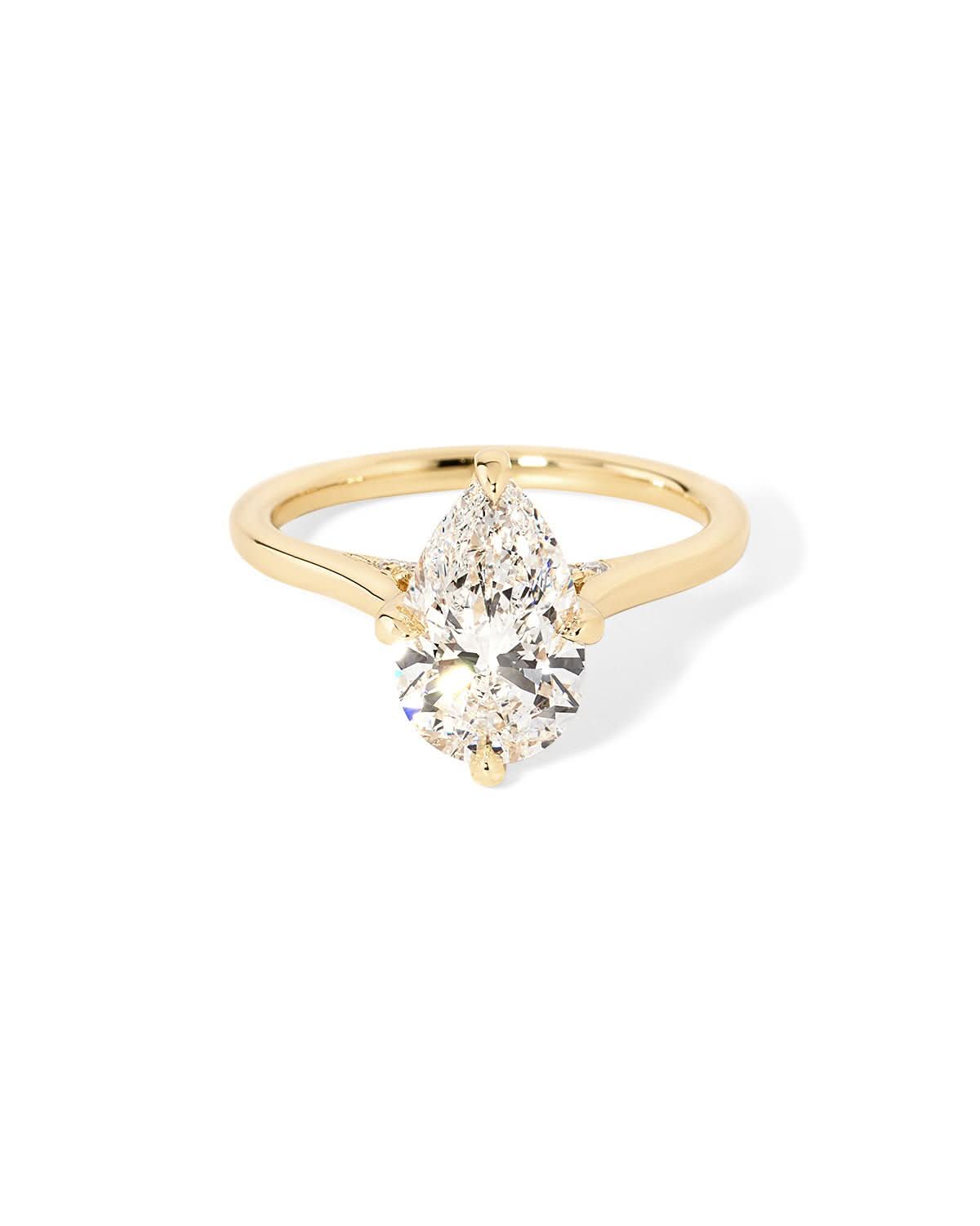 Alice Pear High Polish - PBD Engagement Rings
