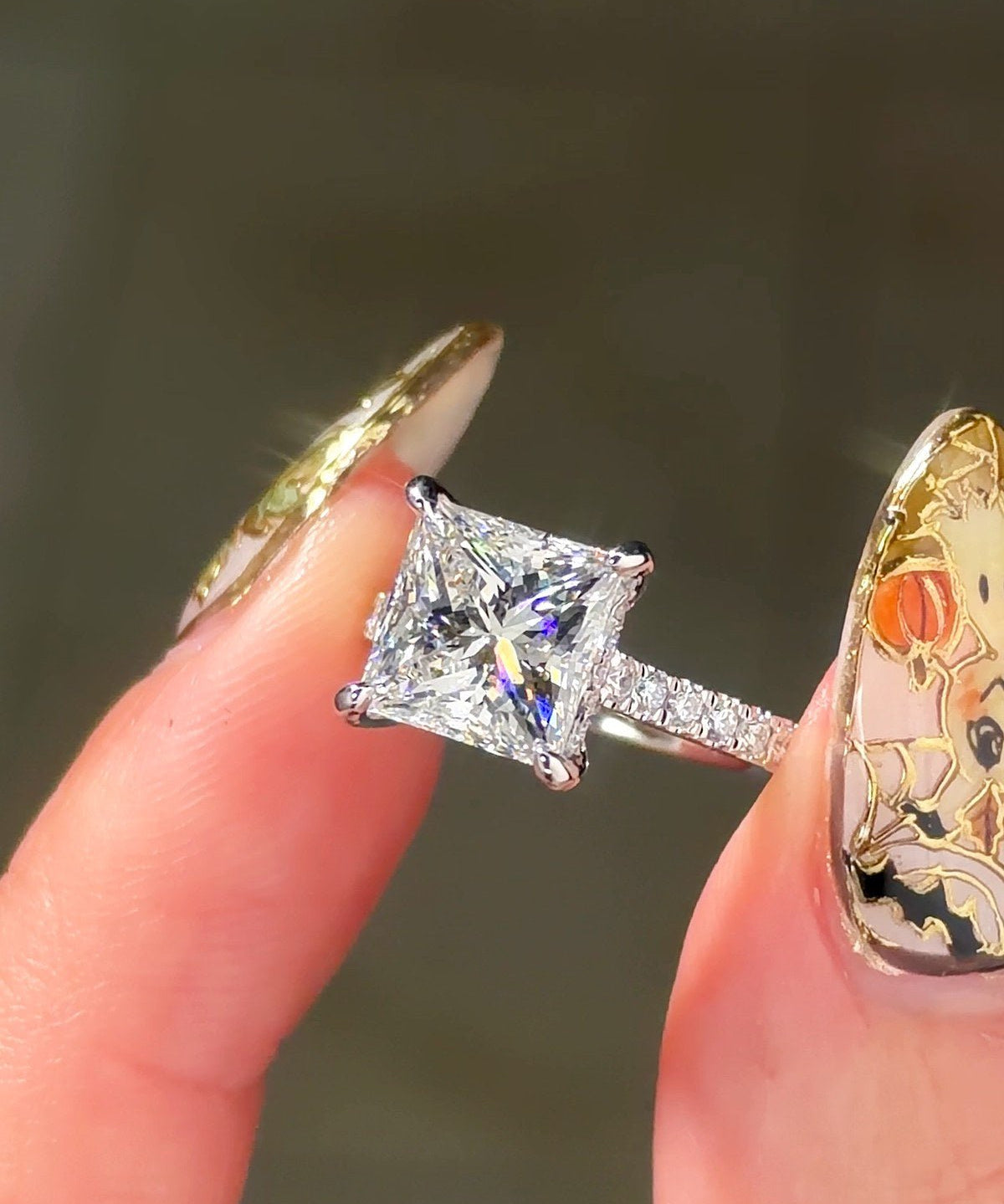 Alice Princess Pavé - PBD Engagement Rings