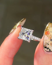 Alice Princess Pavé - PBD Engagement Rings