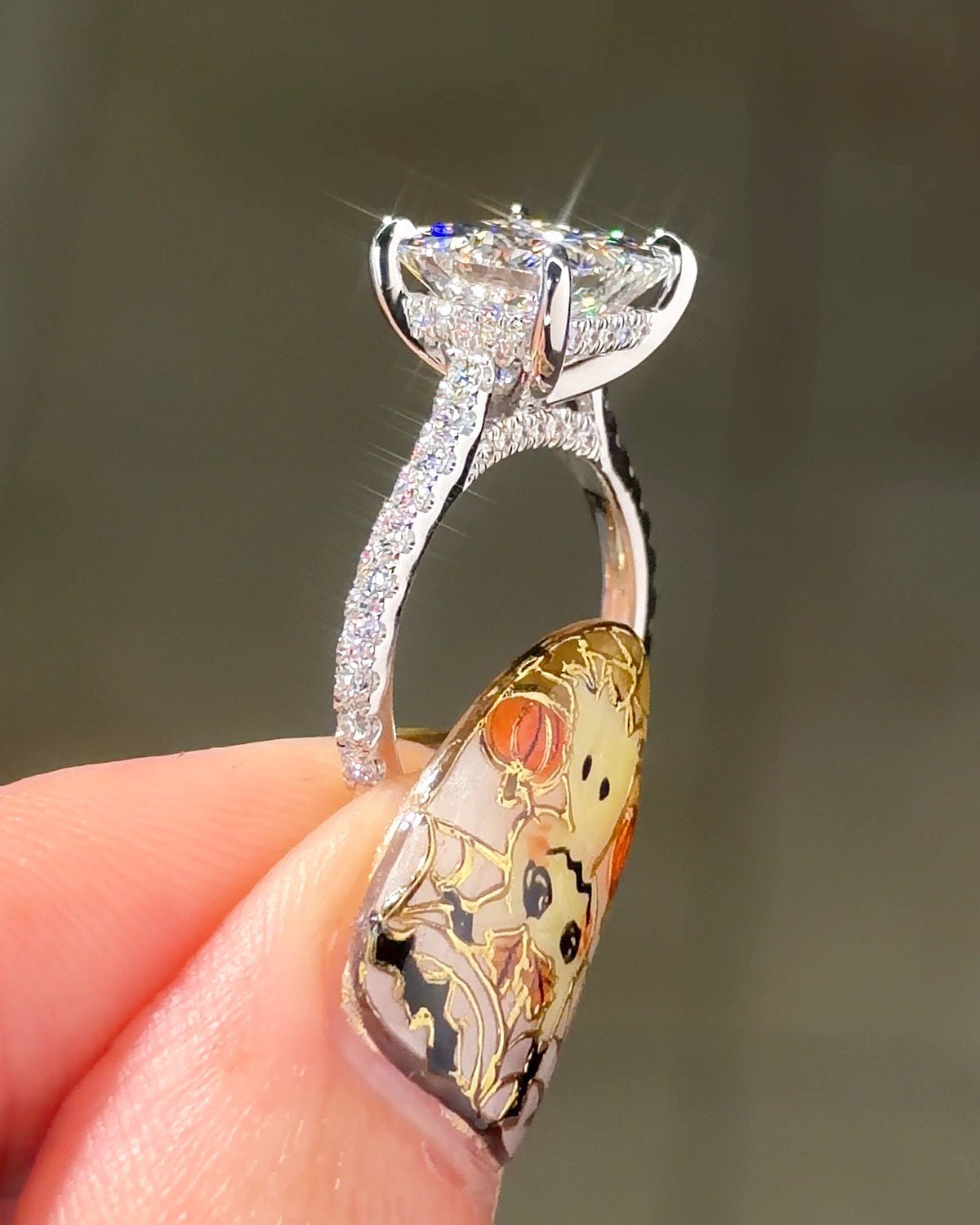 Alice Princess Pavé - PBD Engagement Rings
