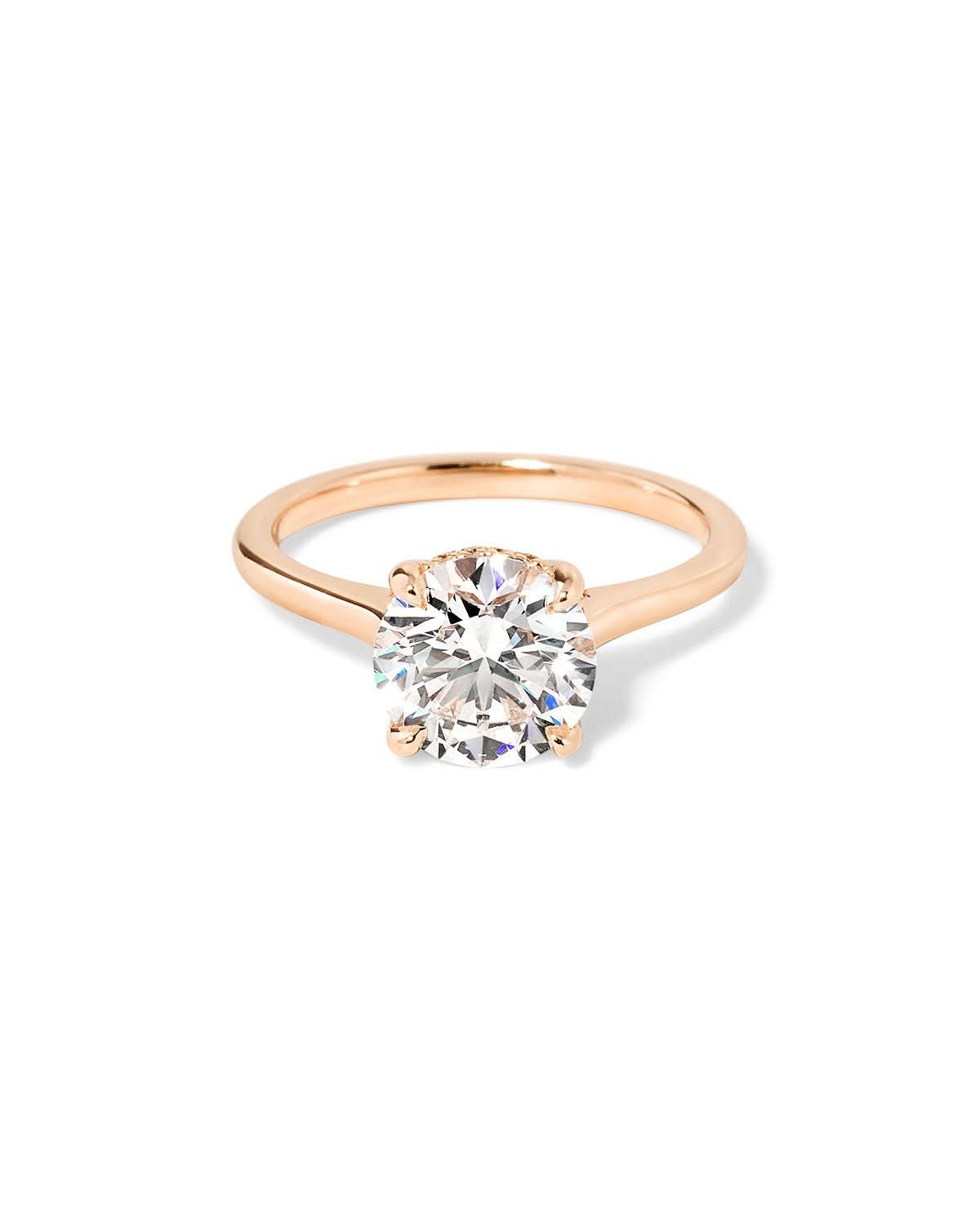 Alice Round High Polish - PBD Engagement Rings