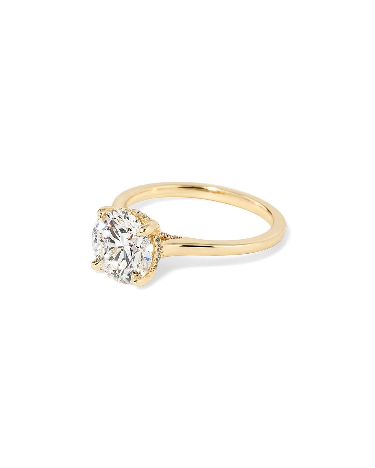 Alice Round High Polish - PBD Engagement Rings